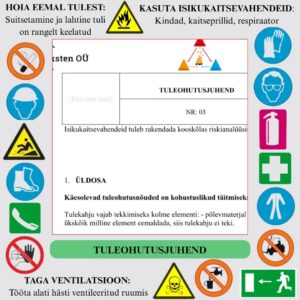 Tuleohutus ja tegutsemine tulekahju korral - ohutusjuhend